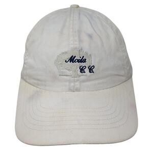 Moila C.C. Strapback Hat Solid Beige One Size Embroidered Slazenger